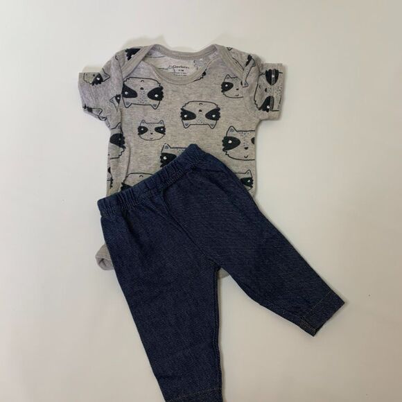 3 month Boy 8 Piece Stripe Bundle - Picture 10 of 12